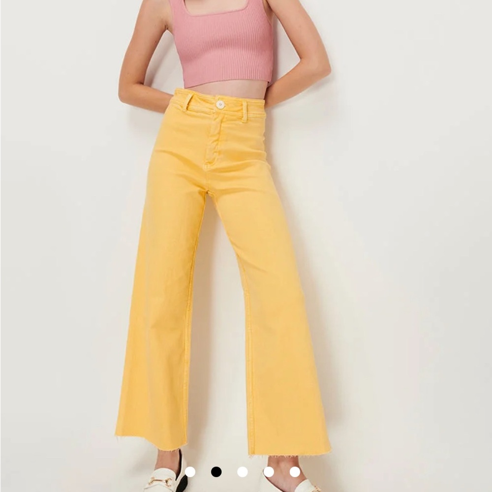 Ghanda yellow jeans